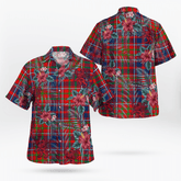 Clan Cameron of Lochiel Tartan Scottish Lion Hawaiian Shirt YP32 Cameron of Lochiel Tartan Tartan Hawaii Shirt